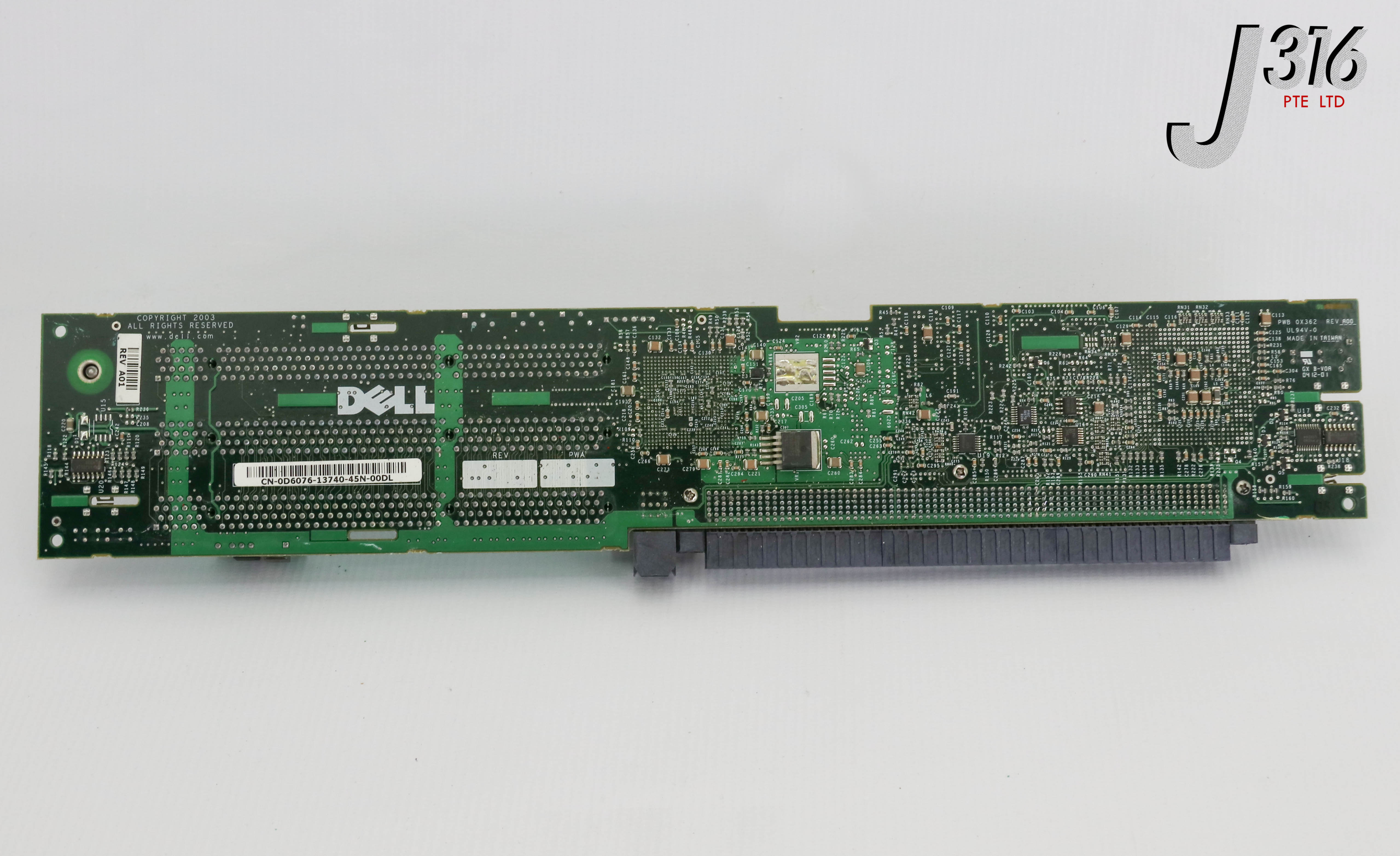 セイム 25269 DELL PCB ASSY, CN-0D6076-13740-45N-00DL PWB 0X362 | eBay